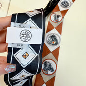 HERMES 26S TWILLY SCARF 86 IN SILK 498693