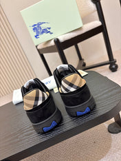 BURBERRY 26S SNEAKERS IN BLACK SUEDE