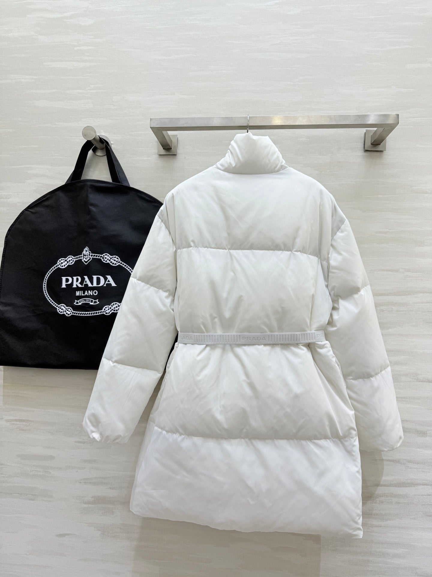 PRADA 25S LONG DOWN PUFFER JACKET 467