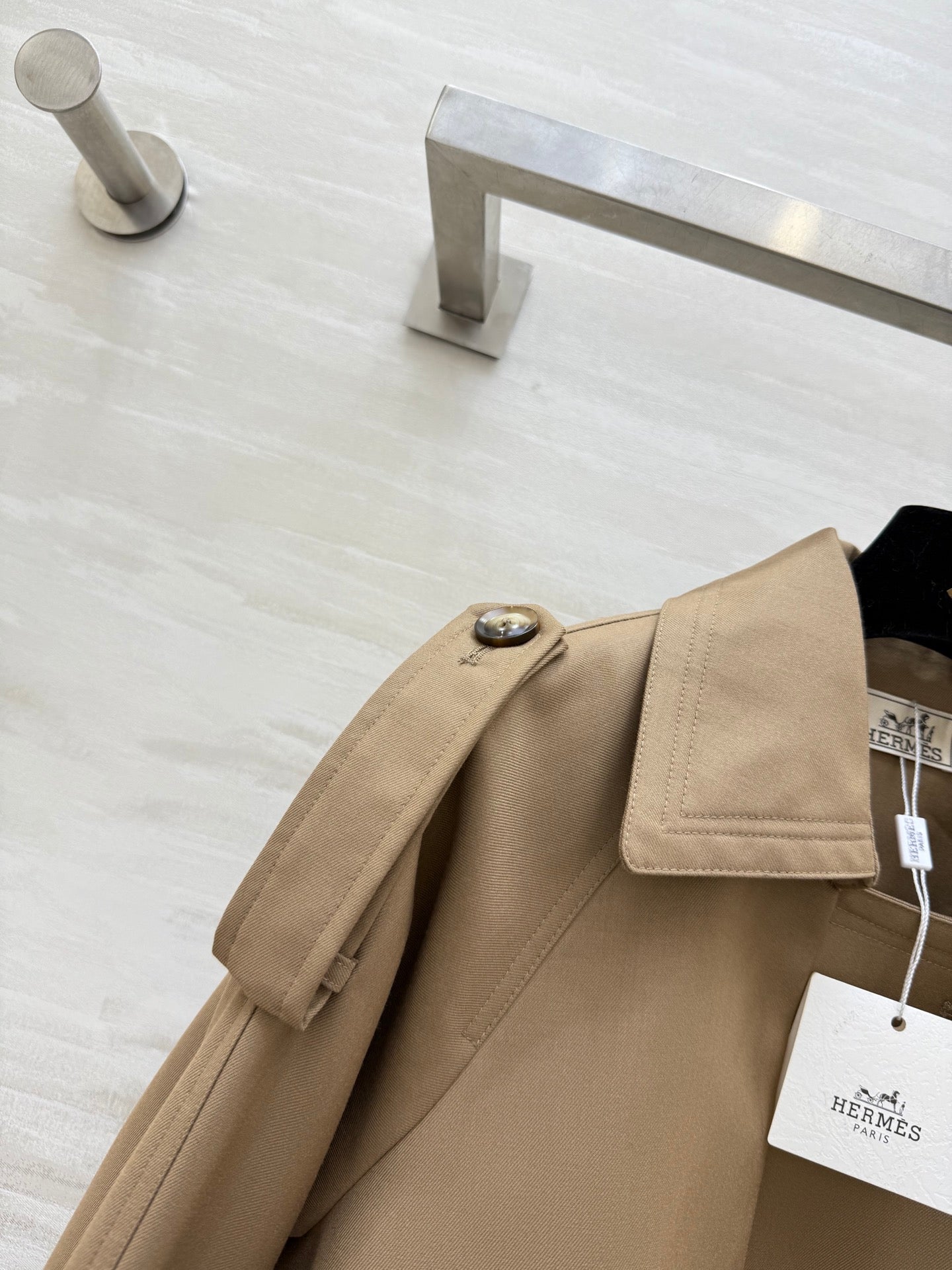 HERMES 25S LONG COAT 386