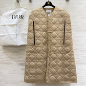 DIOR 25S LONG QUILTED COAT 781