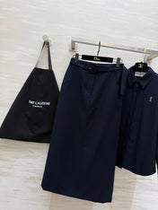 YSL 26S SHIRT AND SKIRT SET 306