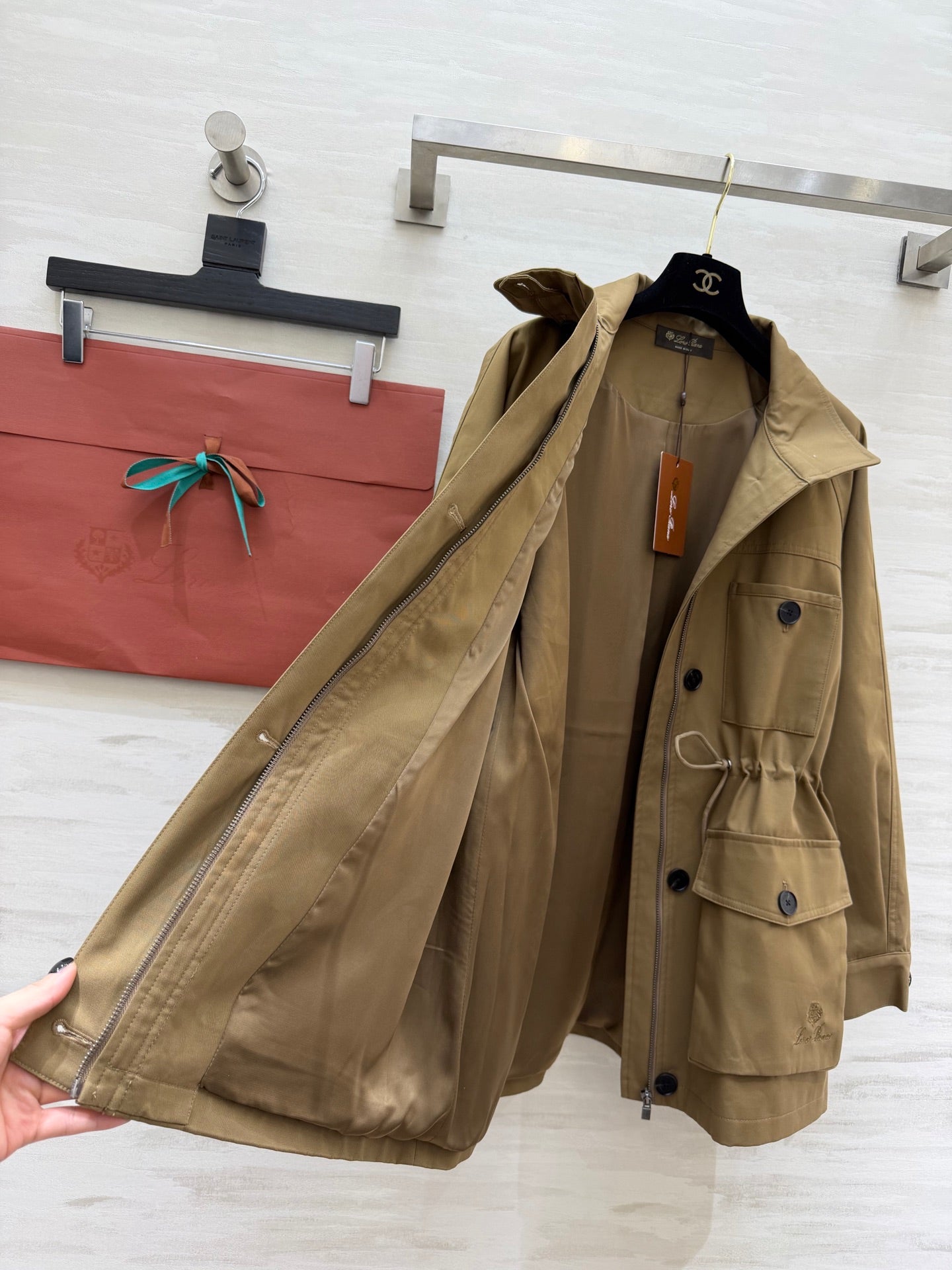 LORO PIANA 26S LONG COAT 750