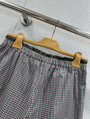 MIUMIU PLAID SHORTS 268898
