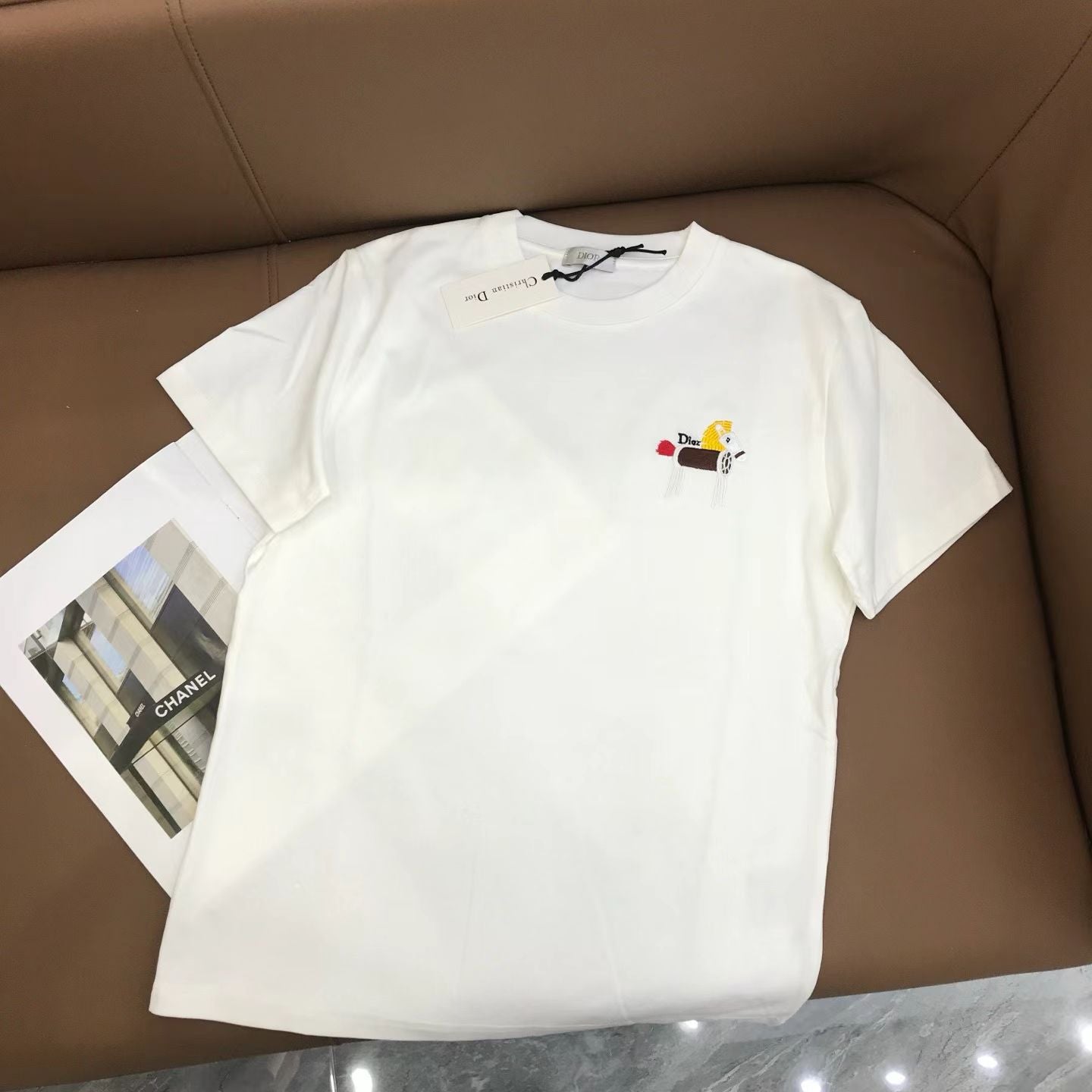 DIOR 25S SHORT-SLEEVE CREW NECK T-SHIRT 859
