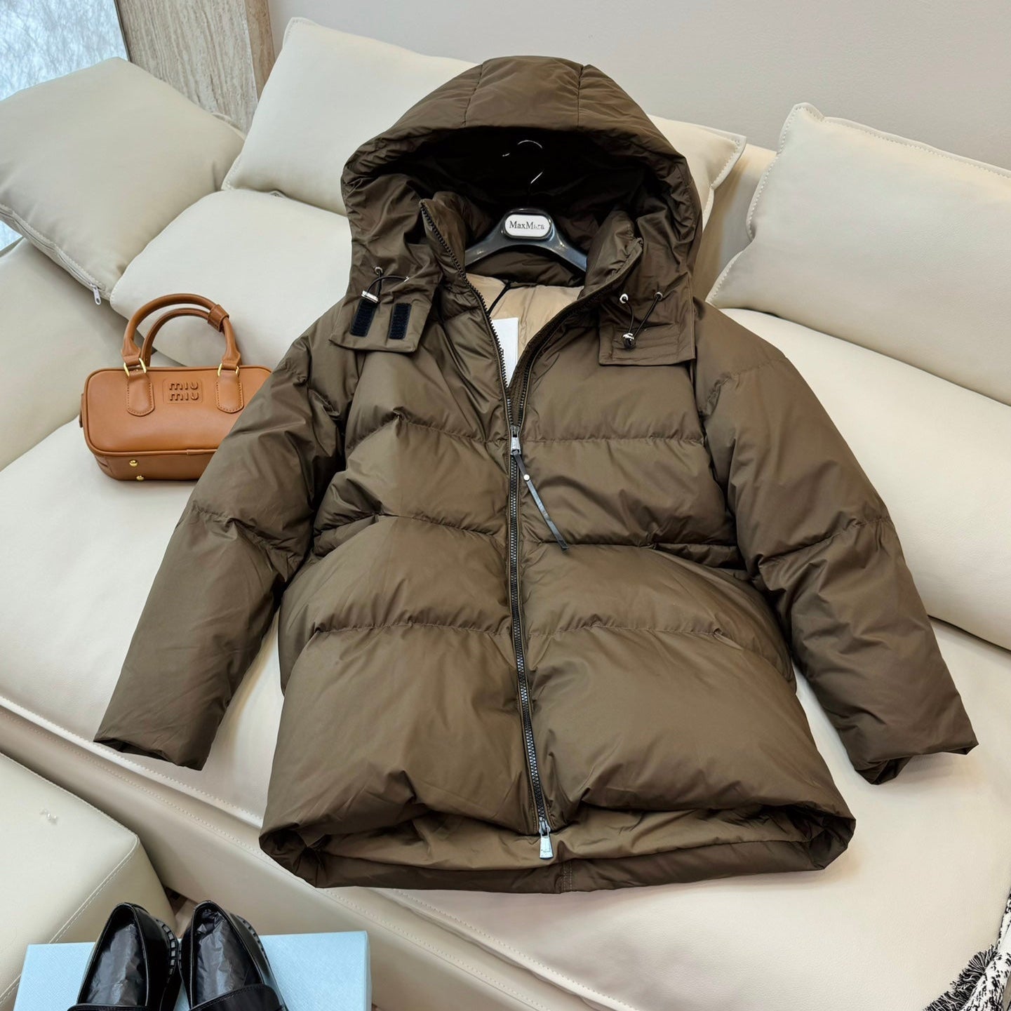 MAX MARA 25S MID-LONG DOWN JACKET 081