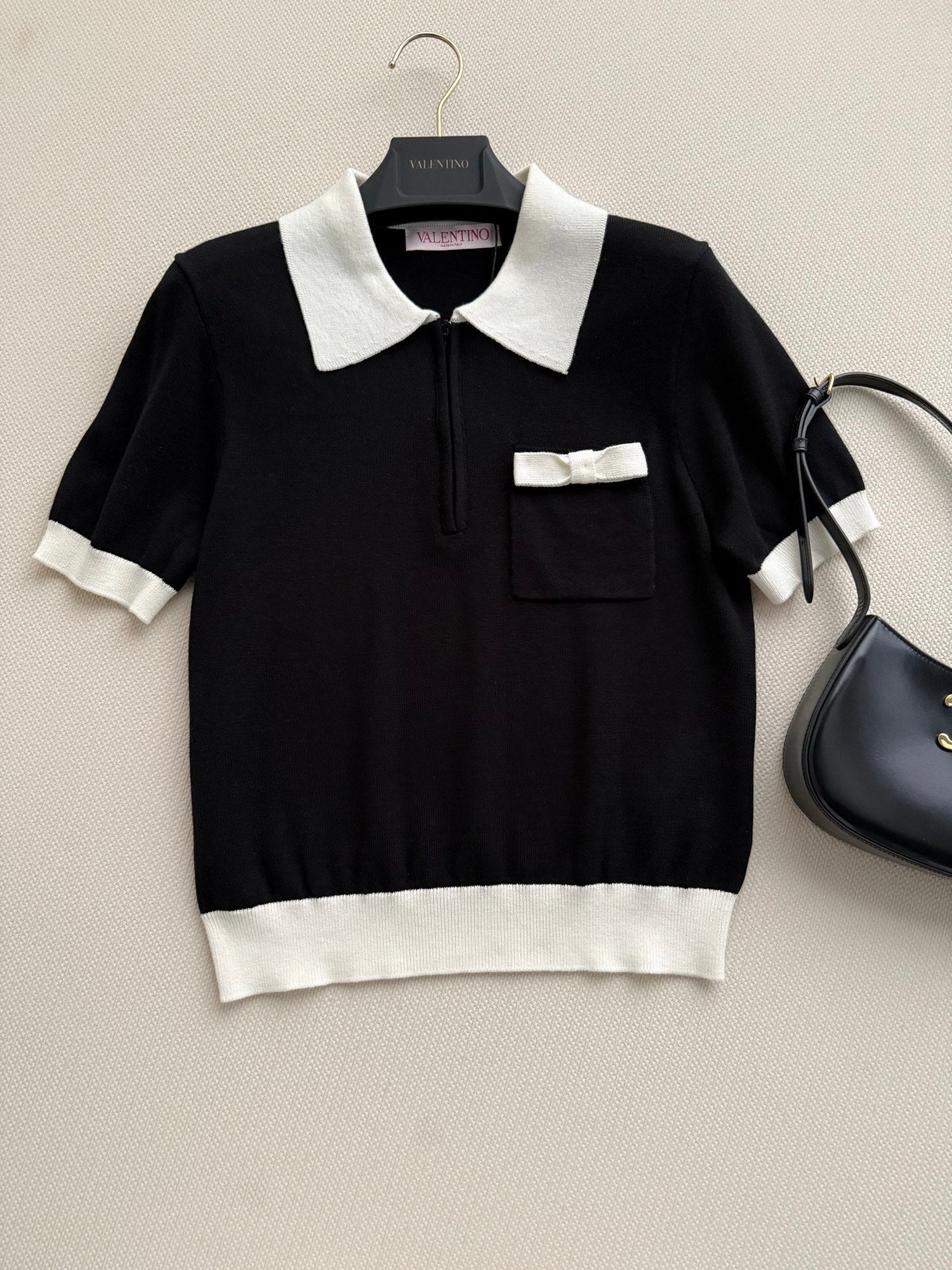 VALENTINO 26S KNITTED POLO SHIRT 385