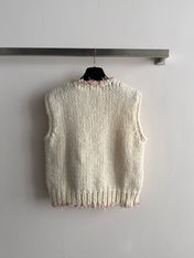 CHANEL 26S KNIT ZIP-UP VEST 1685