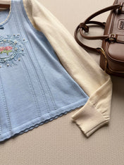 MIUMIU 26S TWO-PIECE SWEATER 1579