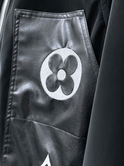 LV SHIRT JACKET IN BLACK SOFT CALFSKIN 239124
