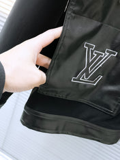 LV SHIRT JACKET IN BLACK SOFT CALFSKIN 239124