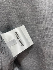 MIUMIU 26S KNIT CARDIGAN 1433
