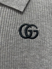 GUCCI 26S LONG-SLEEVE KNIT POLO 505