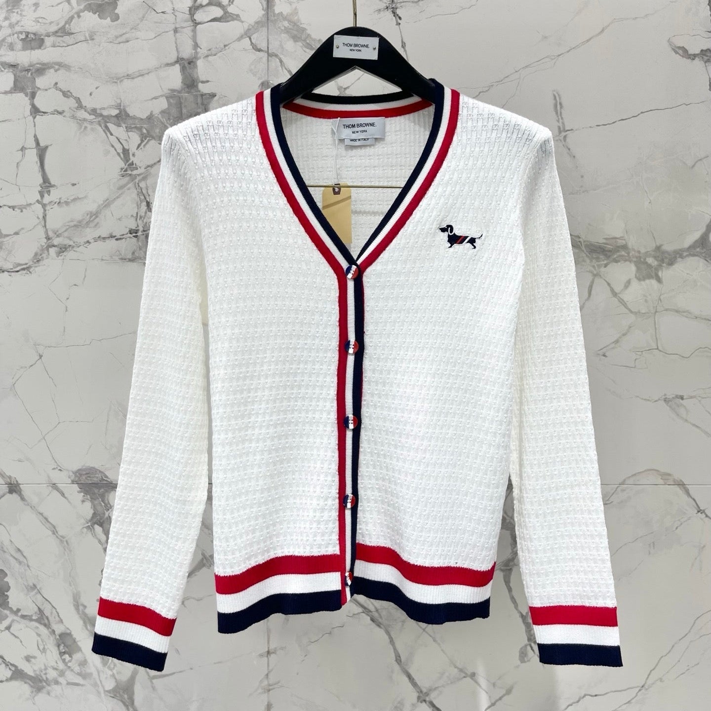 THOM 26S V-NECK KNIT CARDIGAN 397