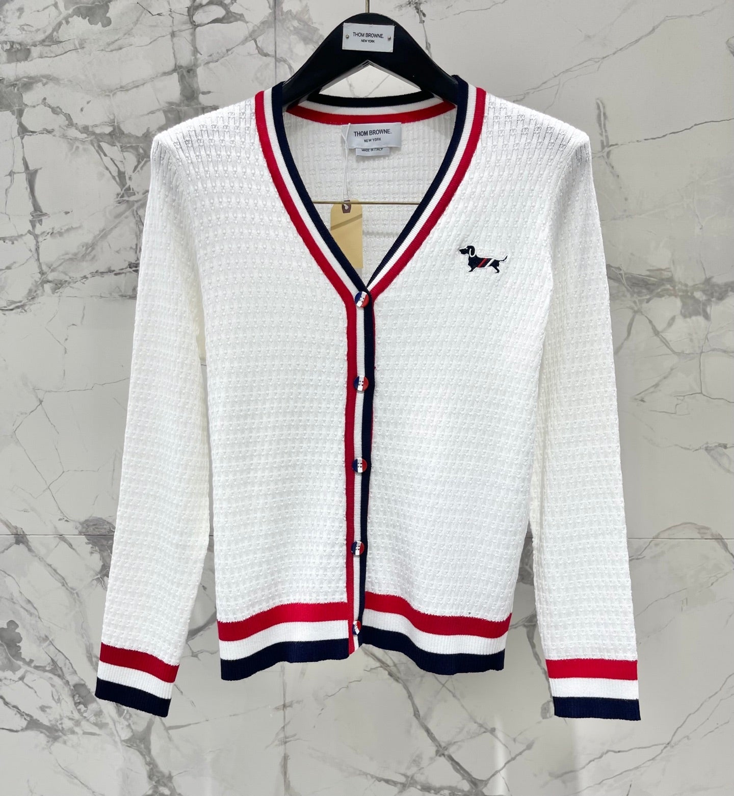 THOM 26S V-NECK KNIT CARDIGAN 397