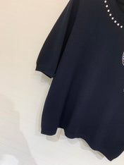 VALENTINO 26S SHORT SLEEVE KNIT TOP 227