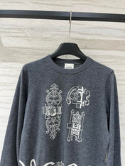 HERMES 26S CREWNECK KNIT SWEATER 867