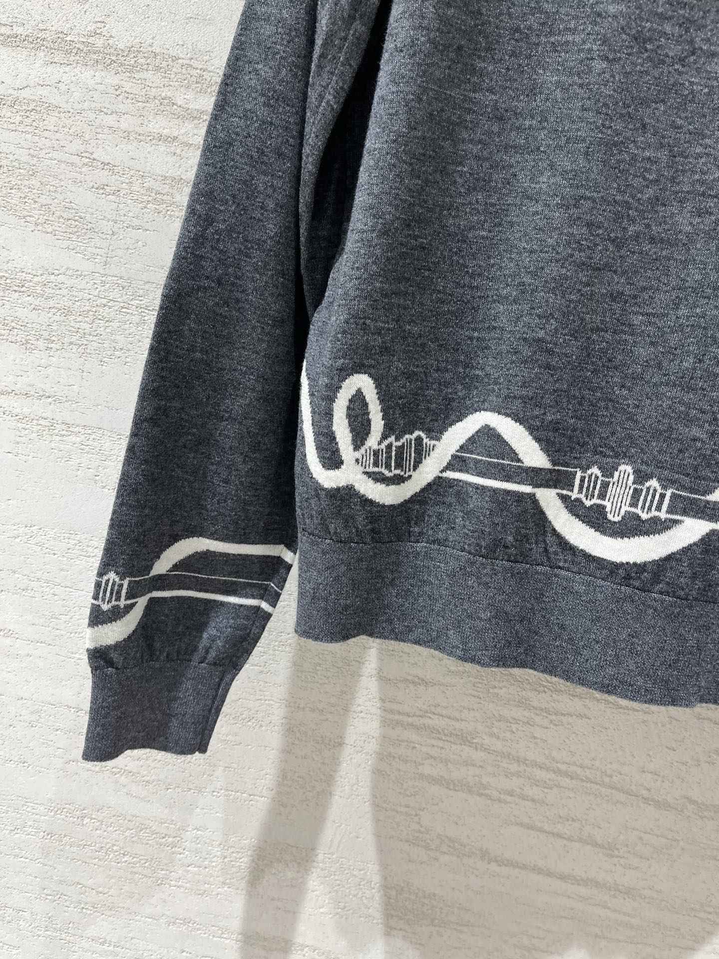 HERMES 26S CREWNECK KNIT SWEATER 867