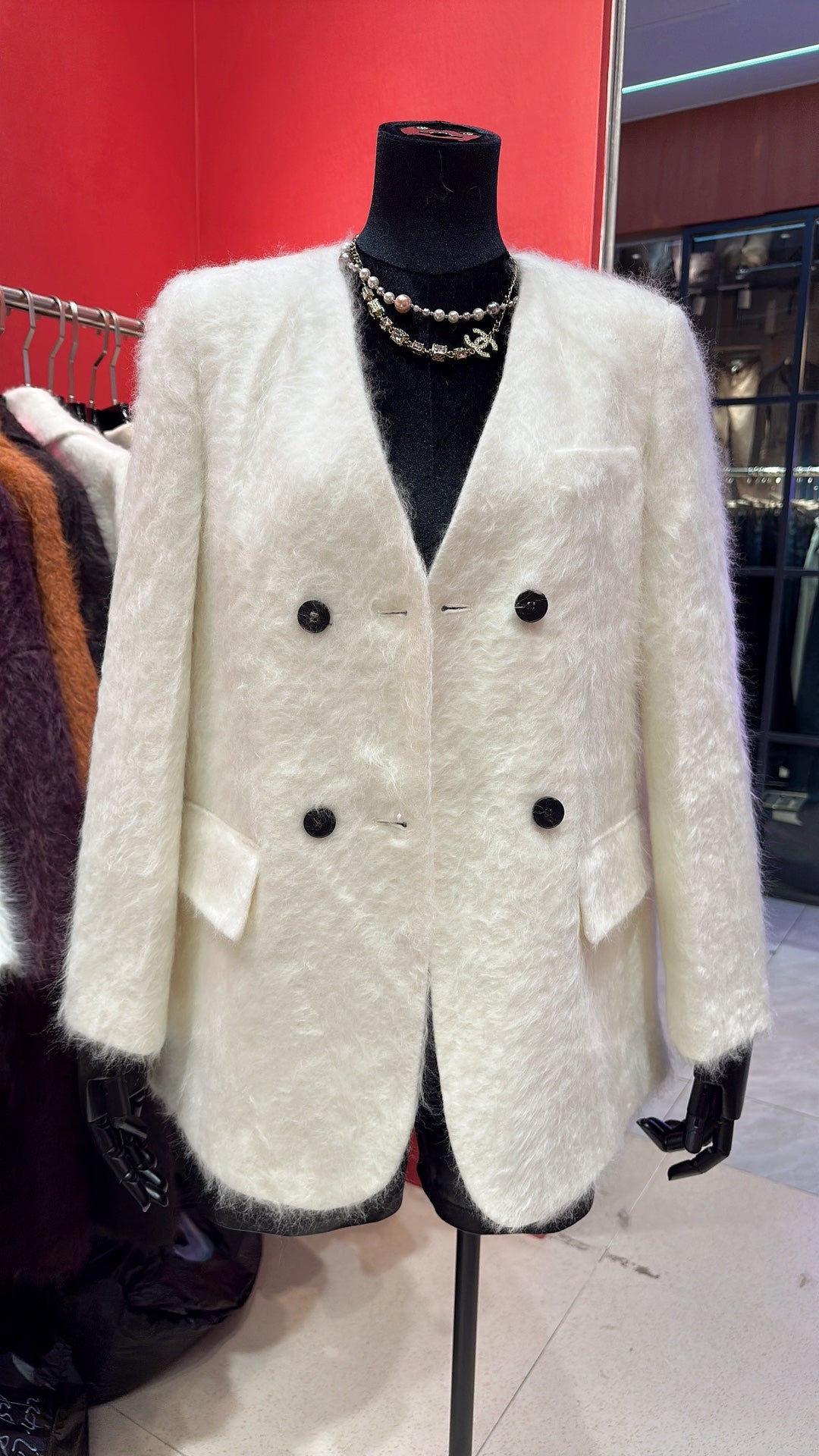 MAX MARA 25S WOOL COAT 207