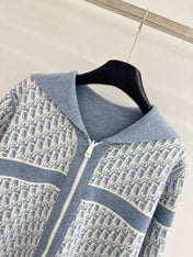 DIOR 25S HOODED KNIT CARDIGAN 598