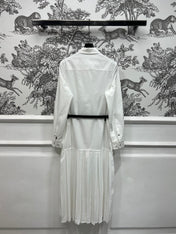 LV PLEATED DRESS 268729