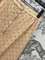 LV MONOGRAM BUTTON DOWN DRESS 274496