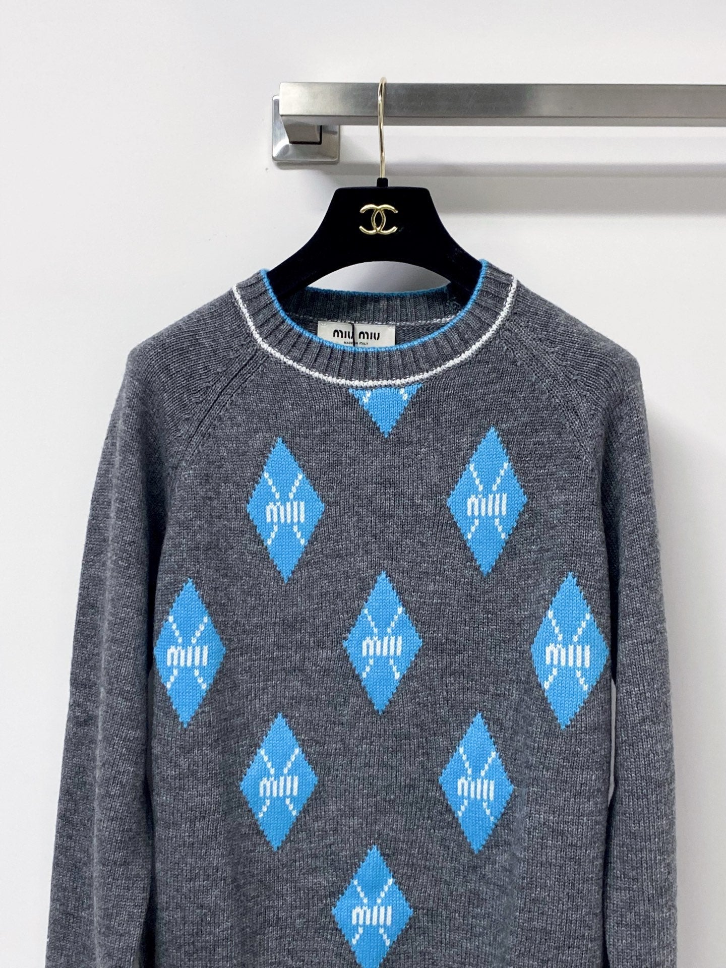 MIUMIU 26S CREWNECK KNIT SWEATER 1460