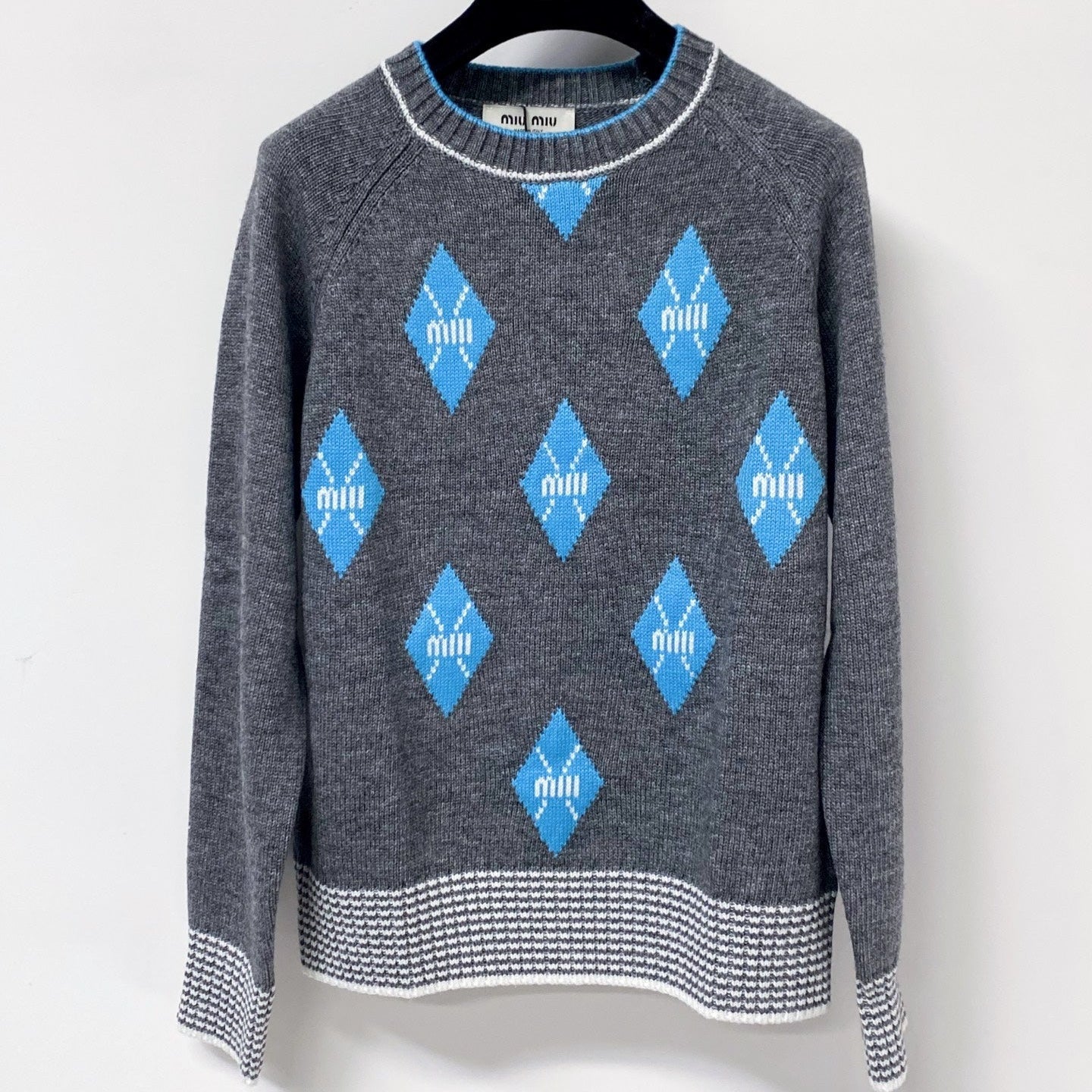 MIUMIU 26S CREWNECK KNIT SWEATER 1460
