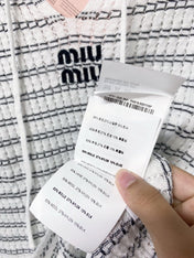MIUMIU 26S LONG-SLEEVE KNIT TOP 1439