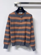 MIUMIU 26S KNIT CARDIGAN AND MINI SKIRT SET 1441
