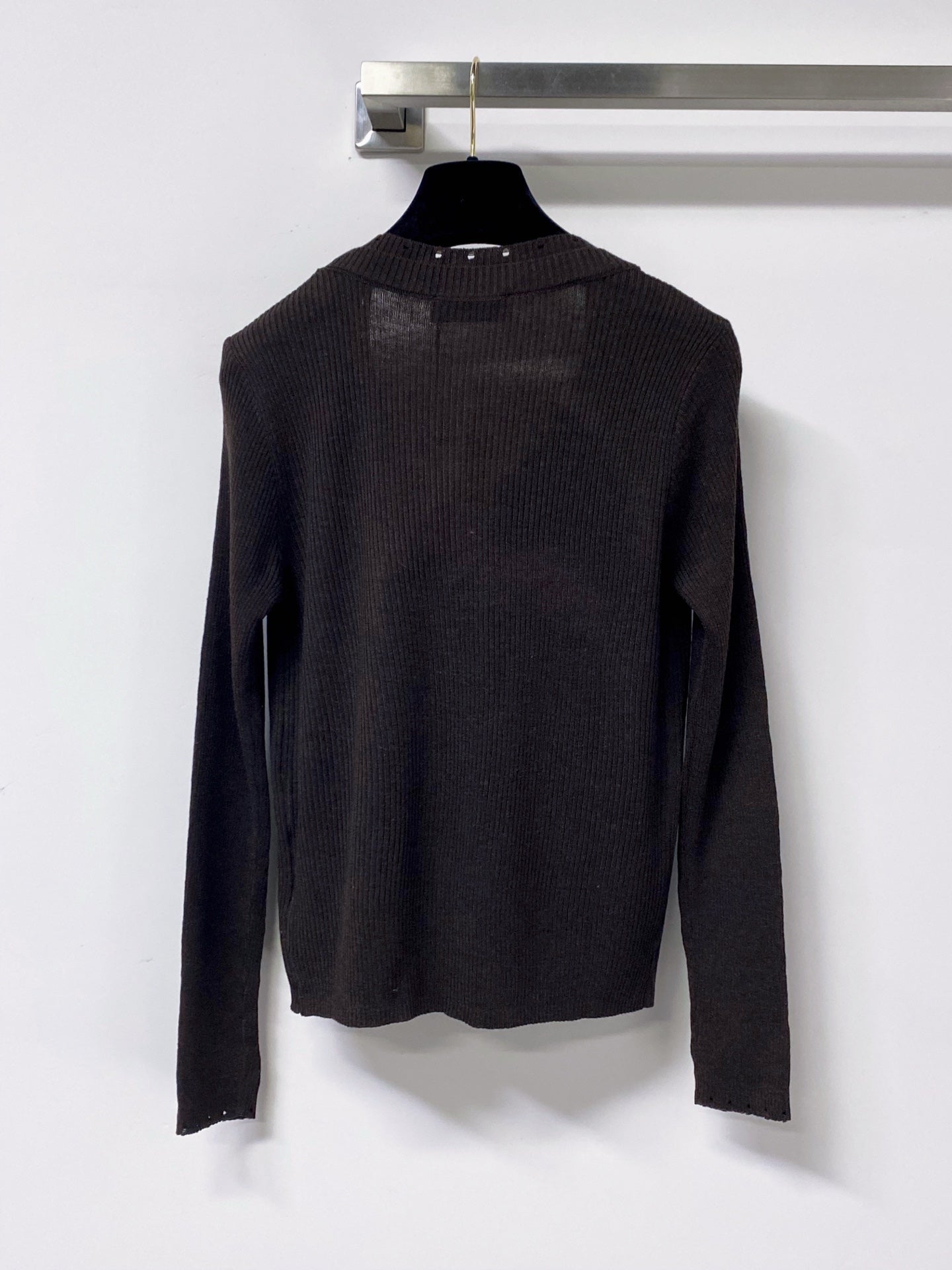 MIUMIU 26S SCOOP-NECK KNIT TOP 1324