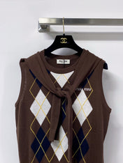 MIUMIU 26S SLEEVELESS KNIT TOP 1326