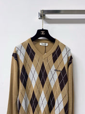 MIUMIU 26S V-NECK SWEATER 1589