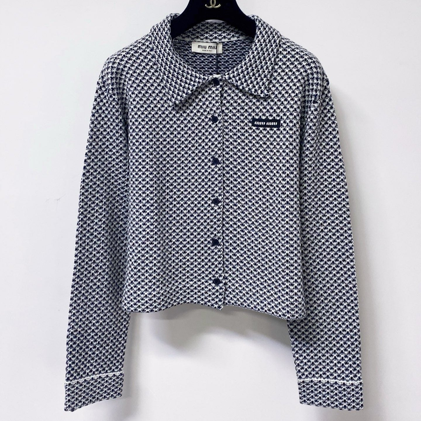 MIUMIU 26S KNIT CARDIGAN 1588