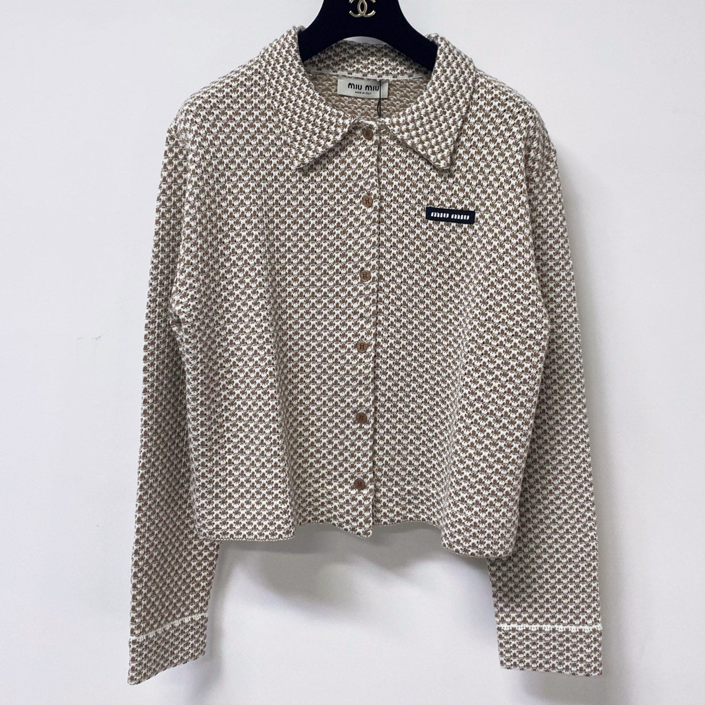 MIUMIU 26S KNIT CARDIGAN 1587