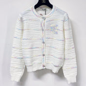 MIUMIU 26S CREWNECK KNIT CARDIGAN 1584