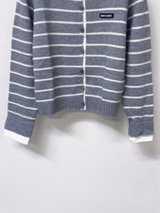 MIUMIU 26S CREWNECK KNIT CARDIGAN 1583