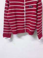 MIUMIU 26S CREWNECK KNIT CARDIGAN 1582