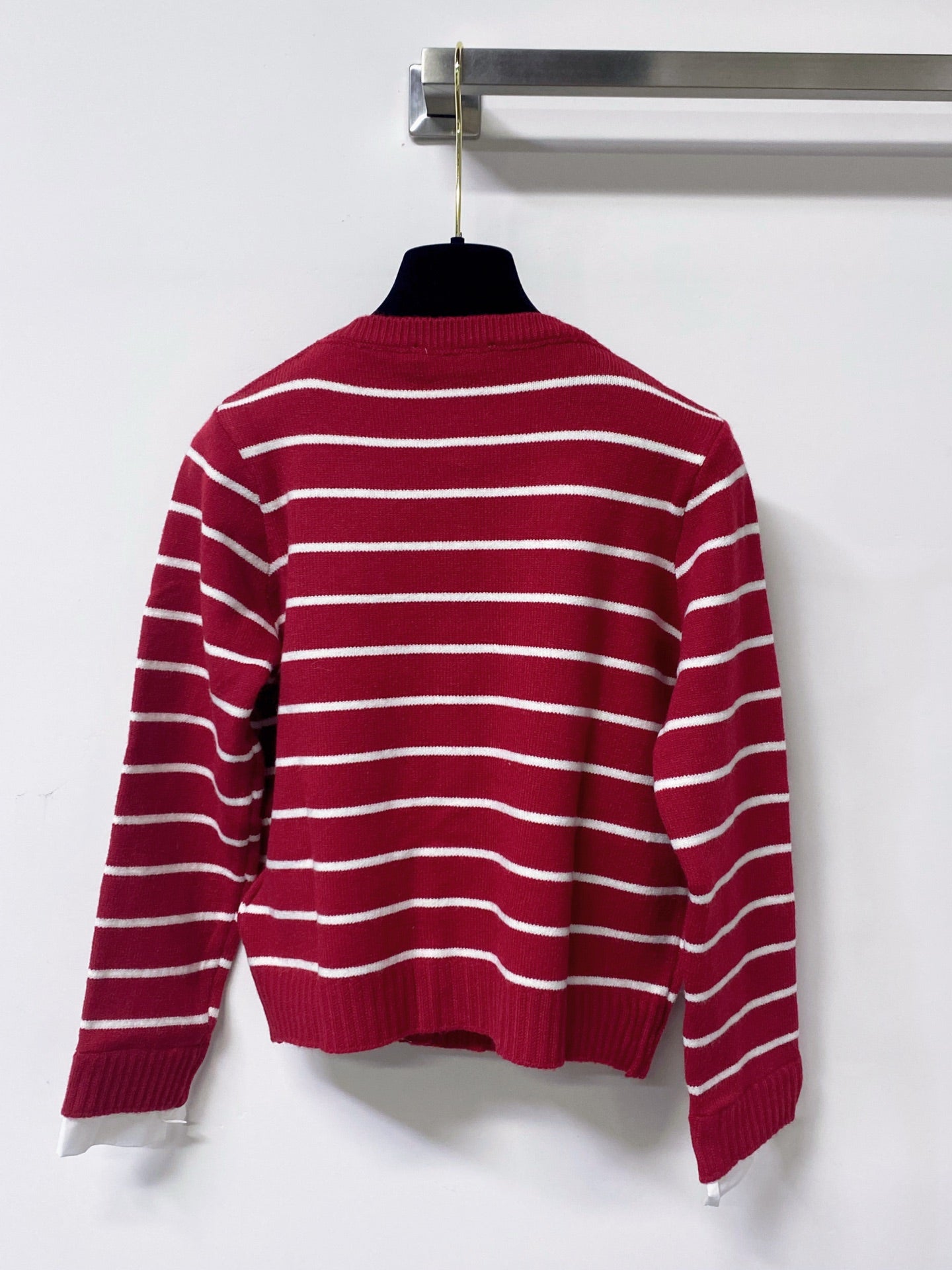 MIUMIU 26S CREWNECK KNIT CARDIGAN 1582