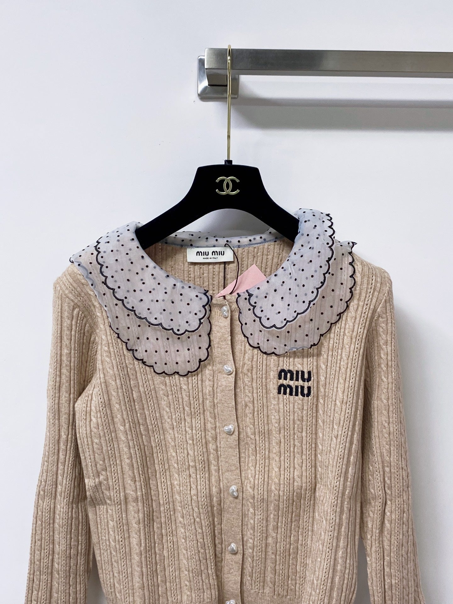 MIUMIU 26S KNIT CARDIGAN 1527