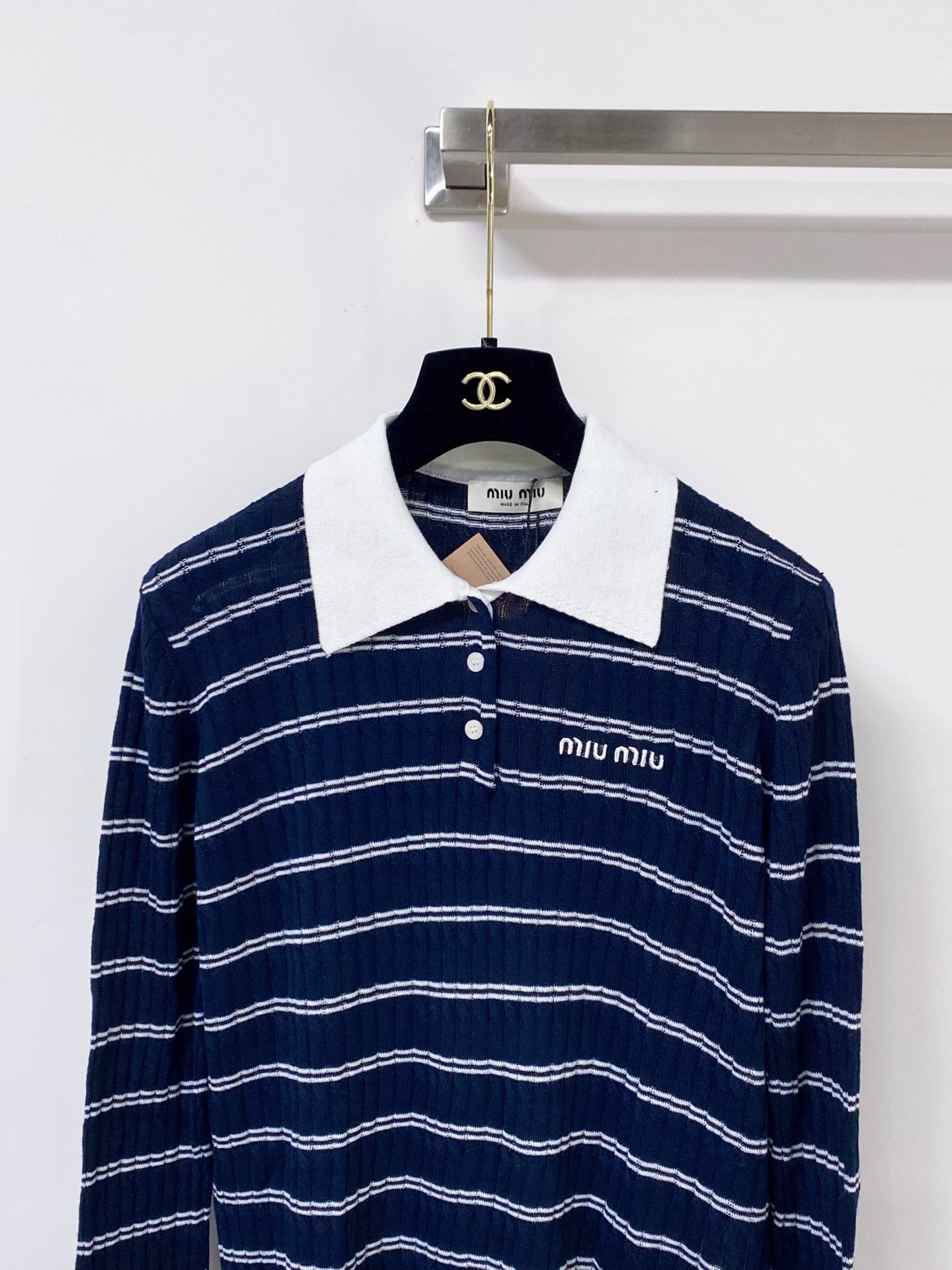 MIUMIU 26S POLO SWEATER 1526