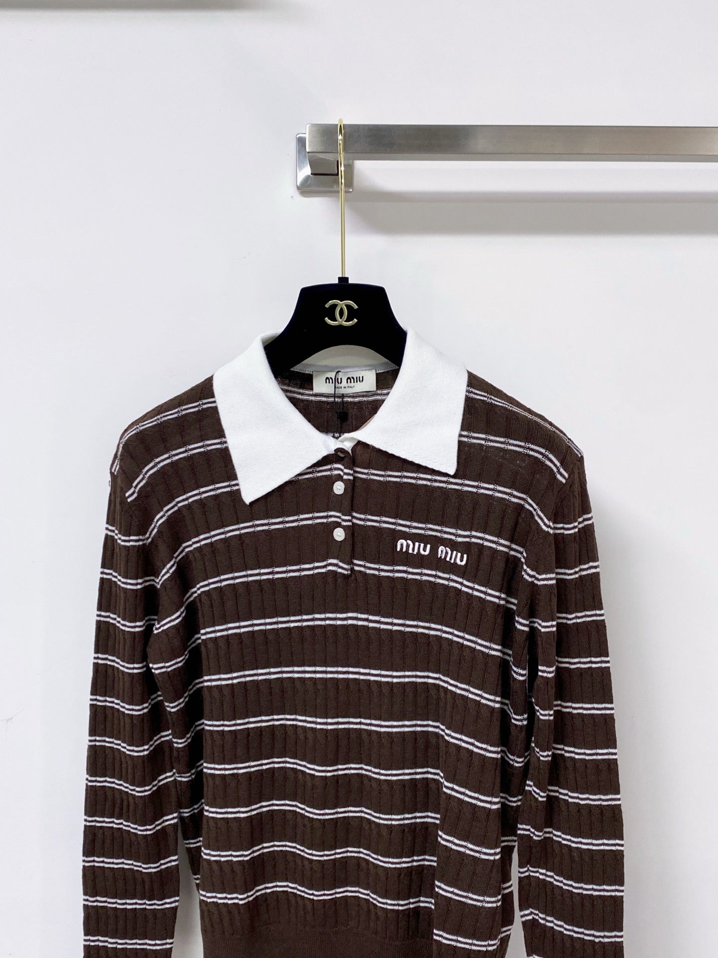 MIUMIU 26S POLO SWEATER 1525