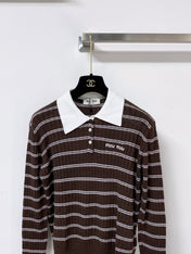 MIUMIU 26S POLO SWEATER 1525