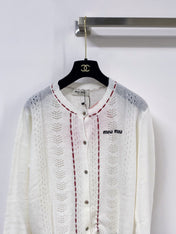 MIUMIU 26S KNIT CARDIGAN 1523