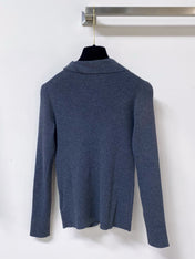 MIUMIU 26S KNIT POLO CARDIGAN 1531
