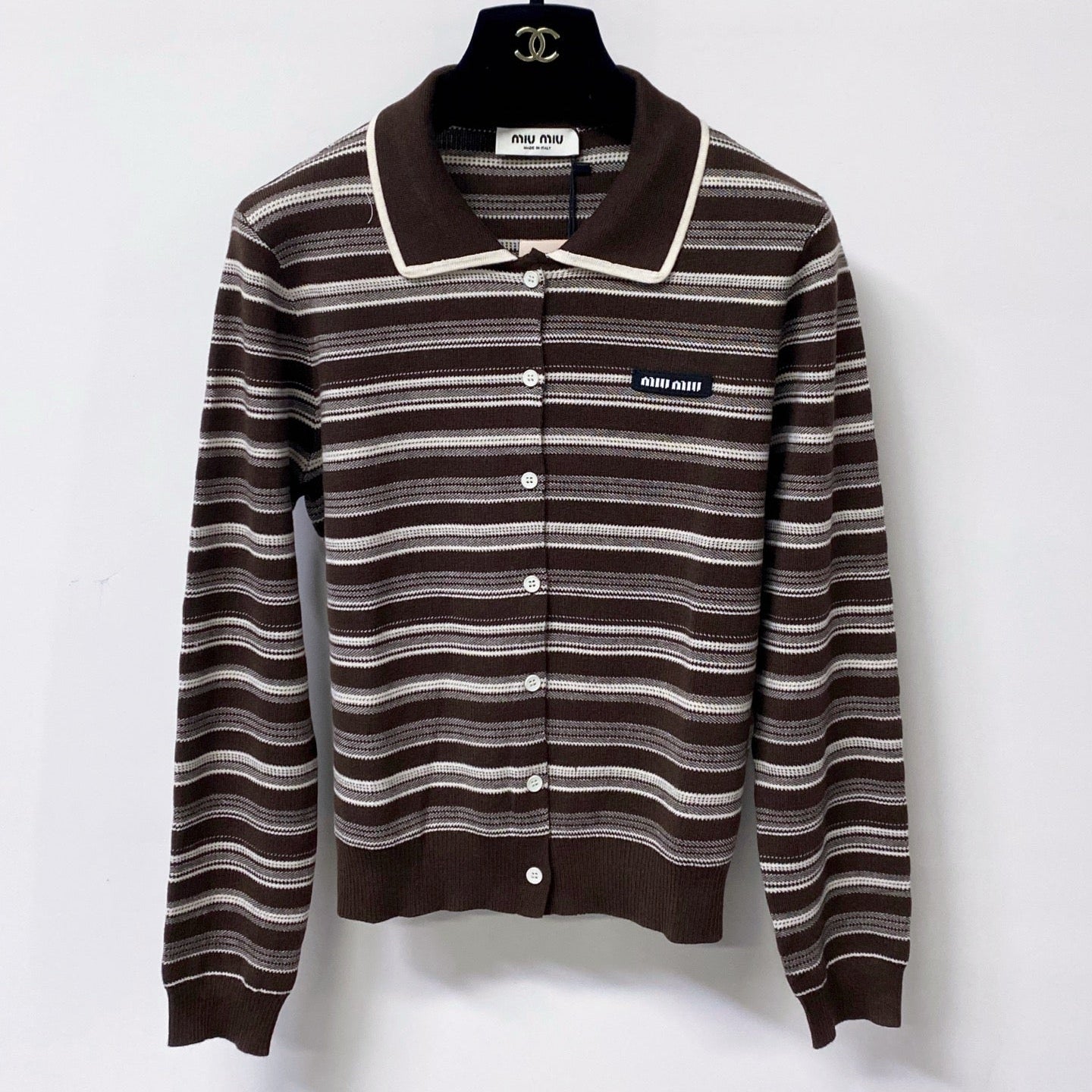 MIUMIU 26S CARDIGAN KNIT SWEATER 1494