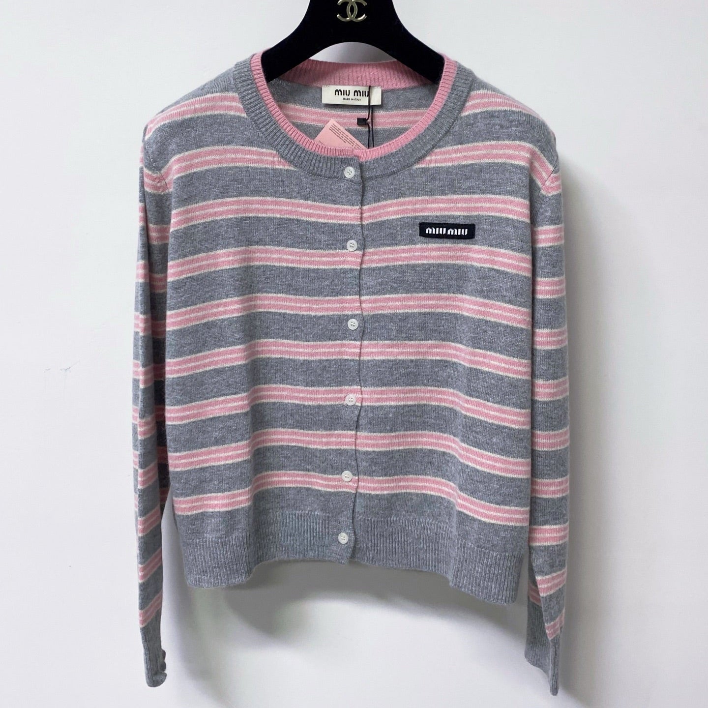 MIUMIU 26S KNIT CARDIGAN 1492