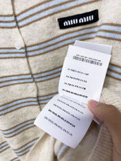 MIUMIU 26S KNIT CARDIGAN 1491