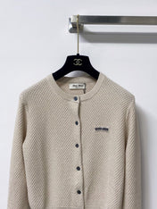 MIUMIU 26S CARDIGAN KNIT SWEATER 1495
