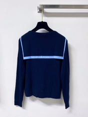 MIUMIU 26S SAILOR COLLAR KNIT CARDIGAN 1488
